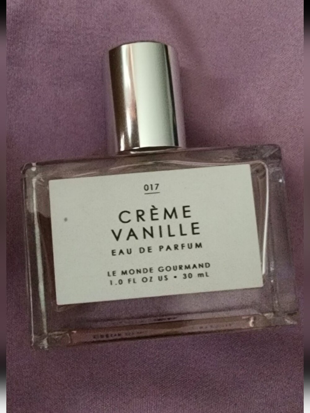 017 Creme vanille le monde gourmand New No Box